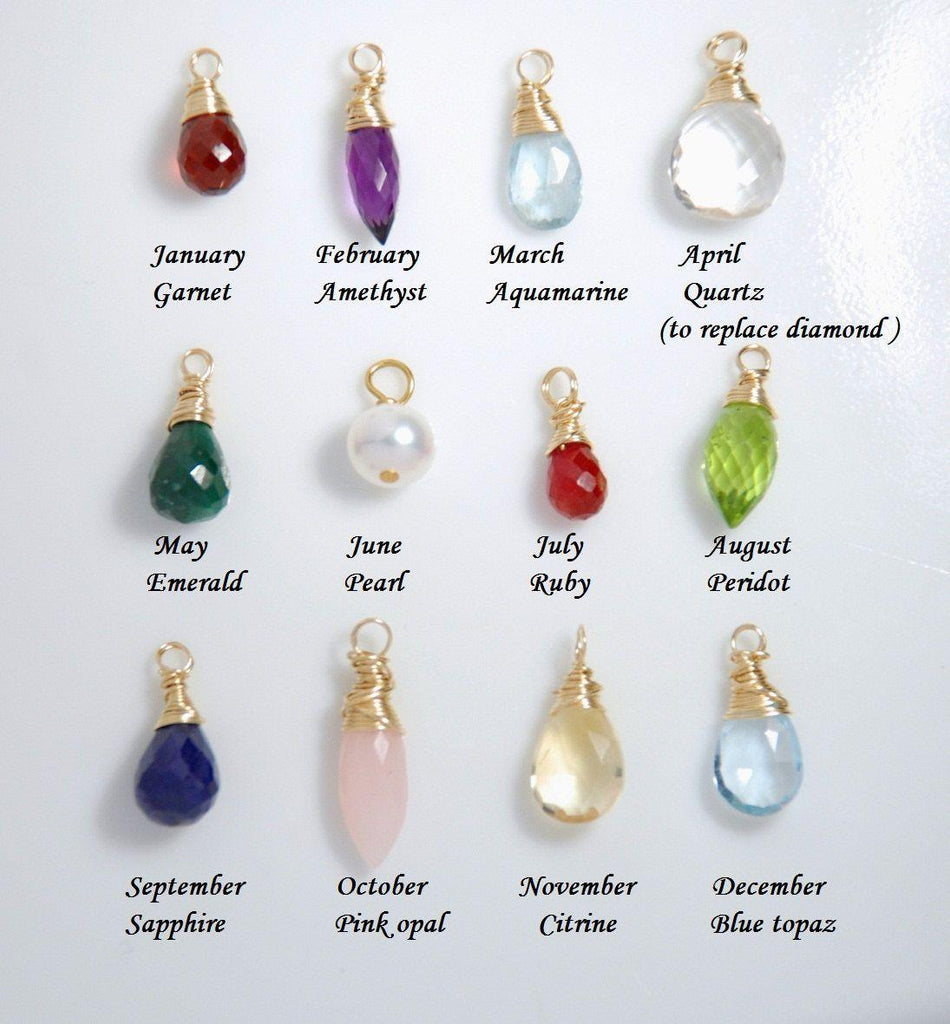 Personalize Your Jewelry With Your Birthstones - Personalized Jewel
