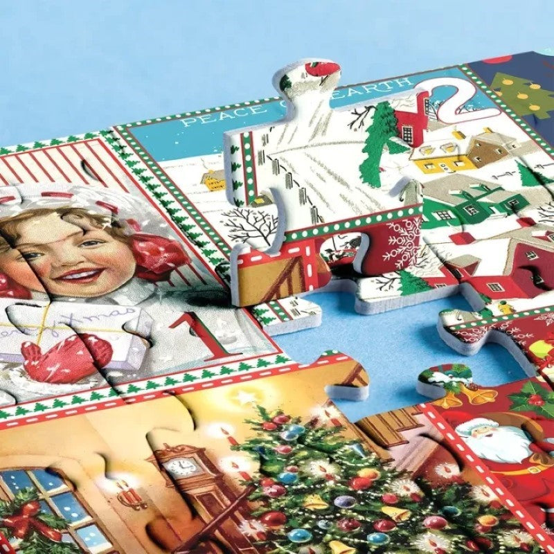 1000 Piece Christmas Advent Calendar Jigsaw Puzzle