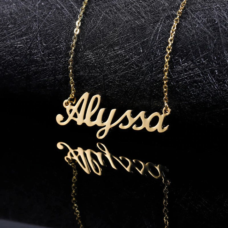 Signature Style Personalized Name Necklace