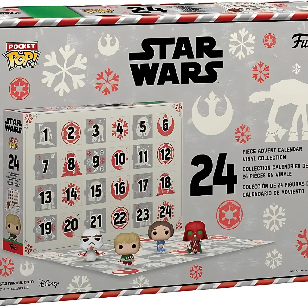 24 Day Holiday Themed Mini Figure Advent Calendar