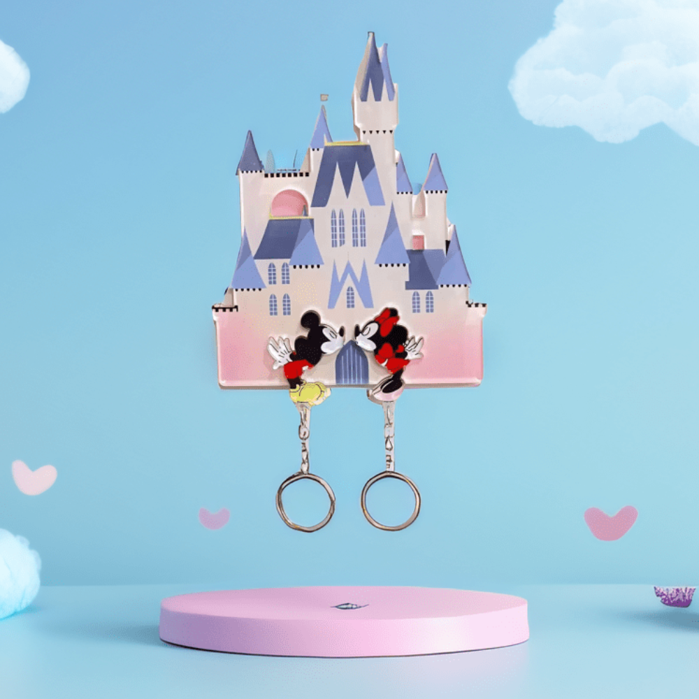 Enchanted Dual Cartoon Character Keychain