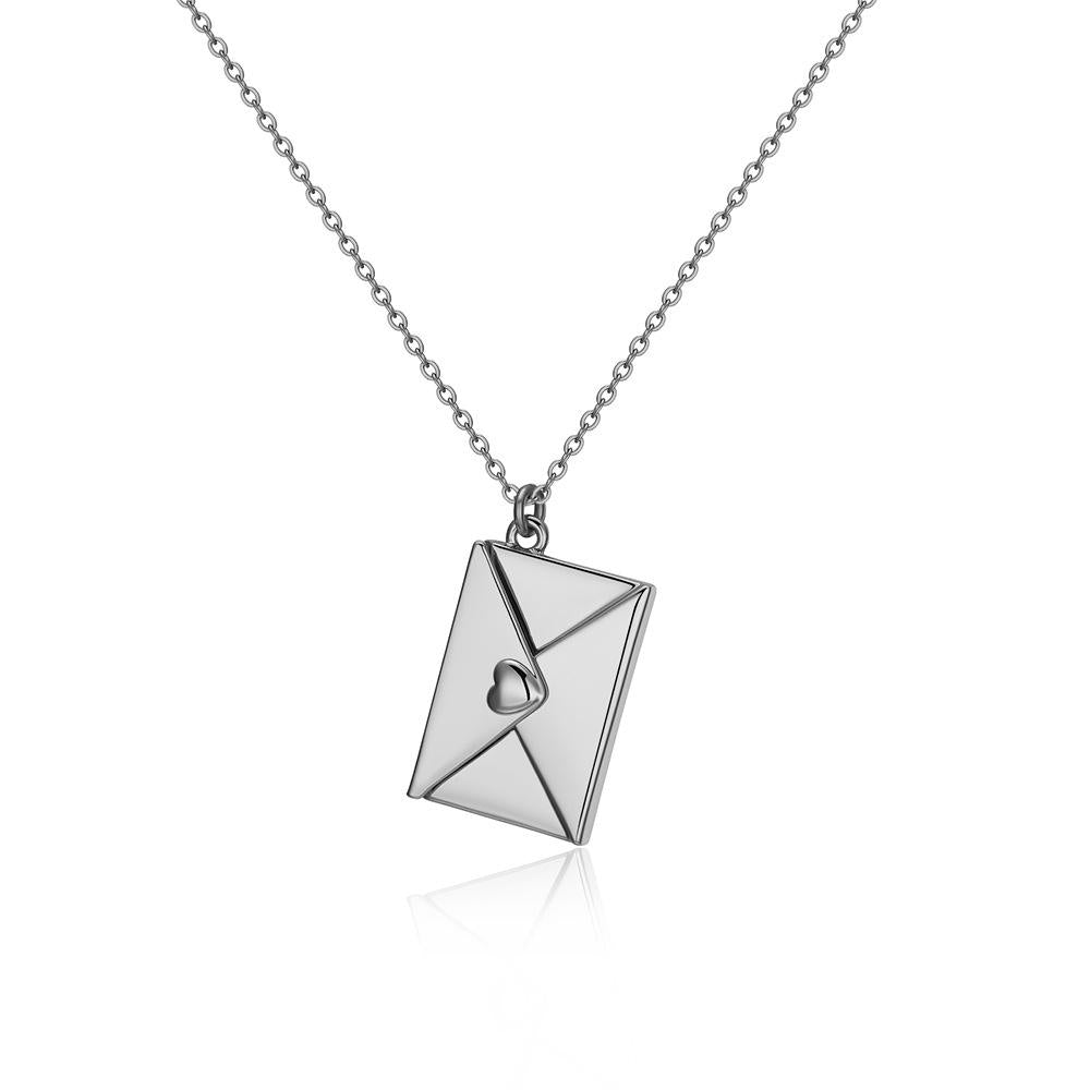 Envelope Pendant Necklace