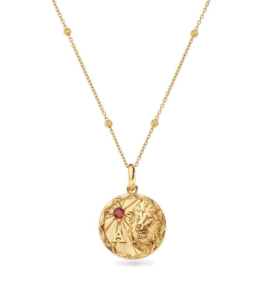 Custom Zodiac Coin Necklace