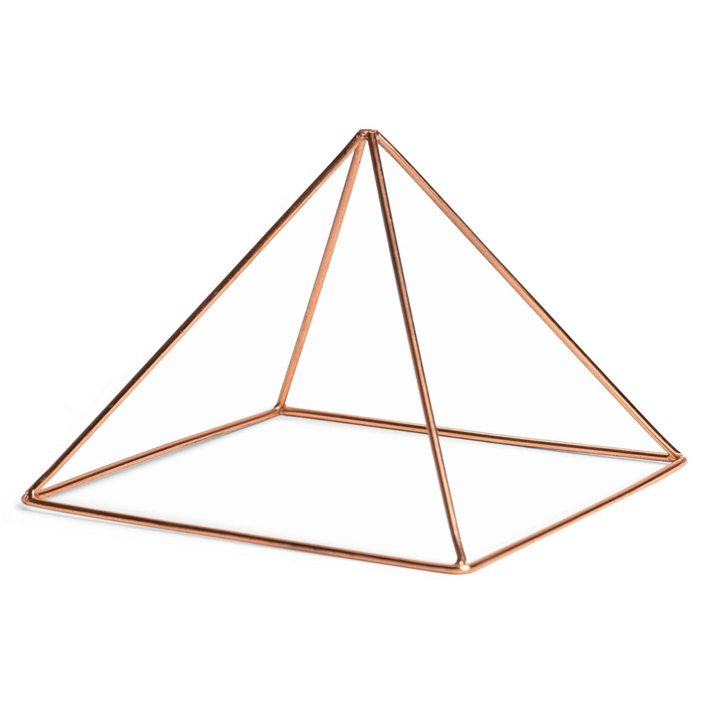 Copper Charging Pyramid For Energy Amplification