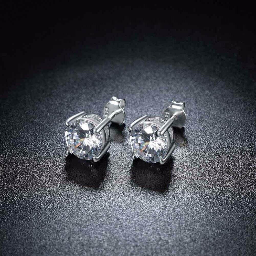 925 Sterling Silver Female Stud Earrings For Women - Personalized Jewel
