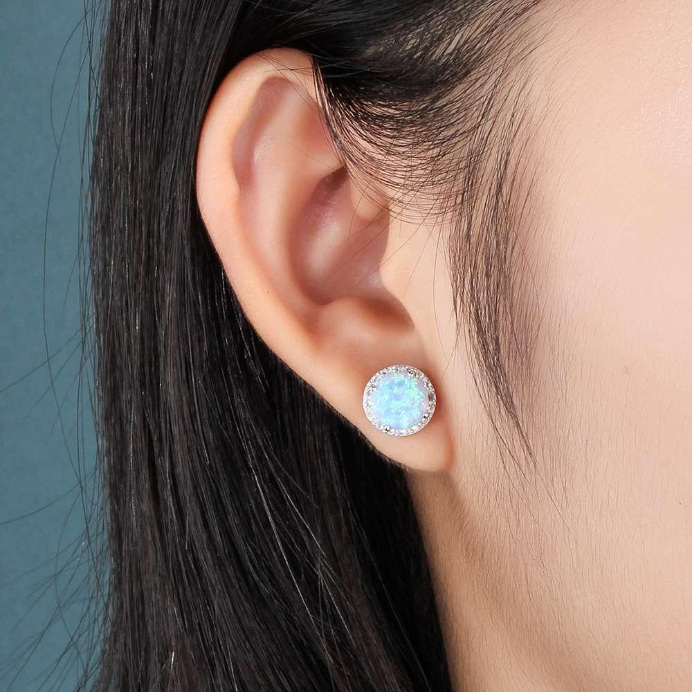 925 Sterling Silver Stud Earrings Classic Stud Earring For Women - Personalized Jewel