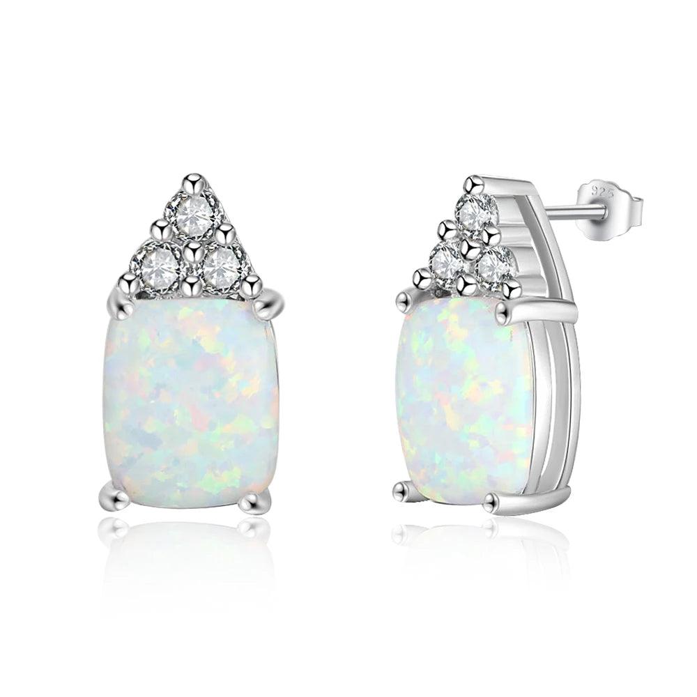 925 Sterling Silver Stud Earrings Ear Jewelry Accessory for Women - Personalized Jewel