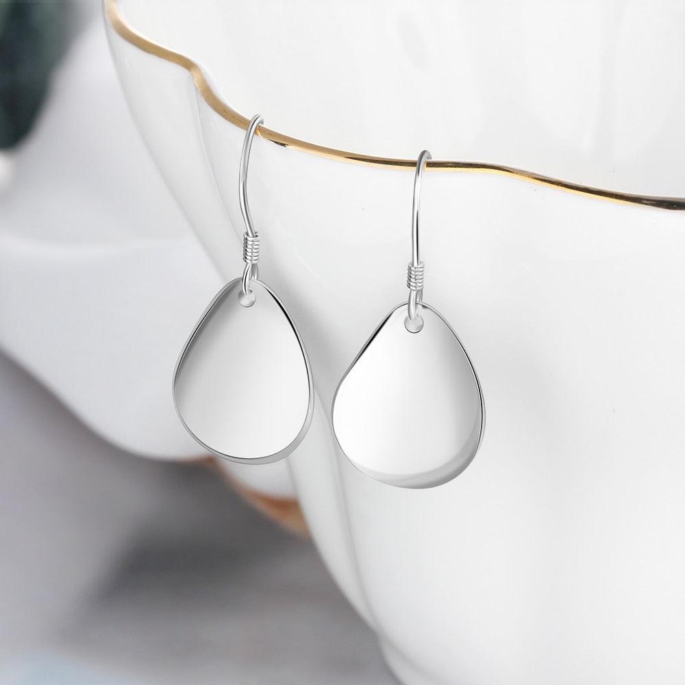 Fashionable 925 Sterling Silver Bohemia Drop Earrings, Party Jewelry Accessory for Women - Personalized Jewel