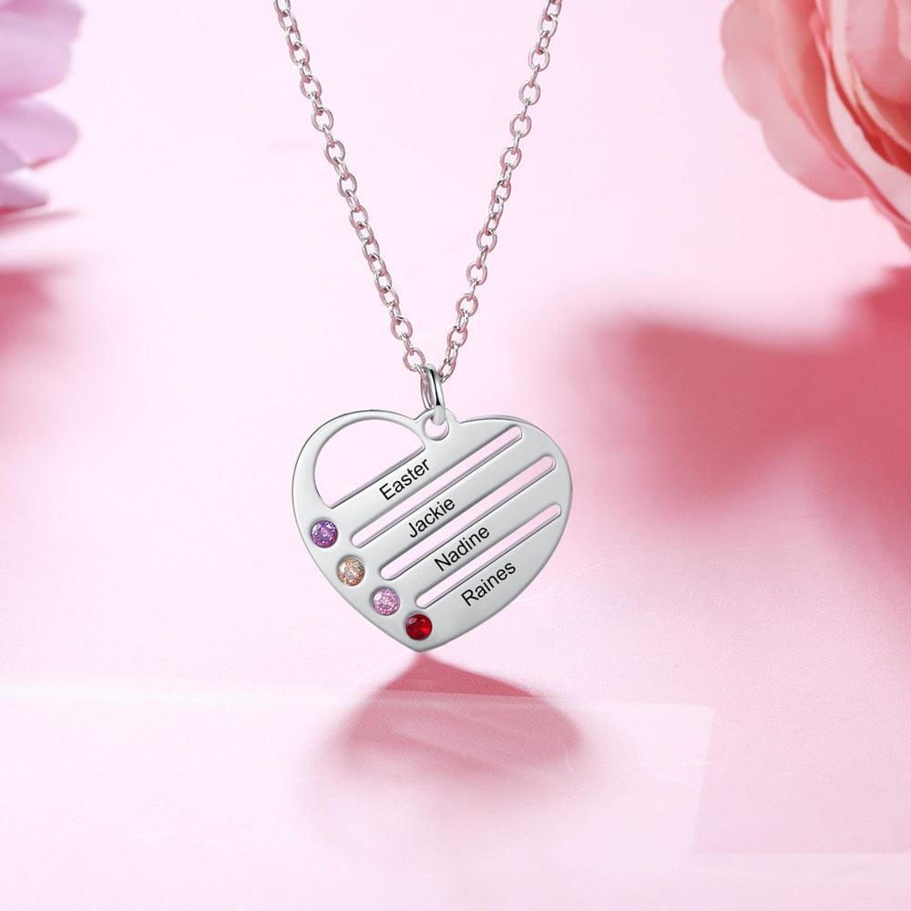 Gift for Pet Moms, Trendy Jewellery for Mothers Stainless steel Necklace for Women - Personalized Jewel