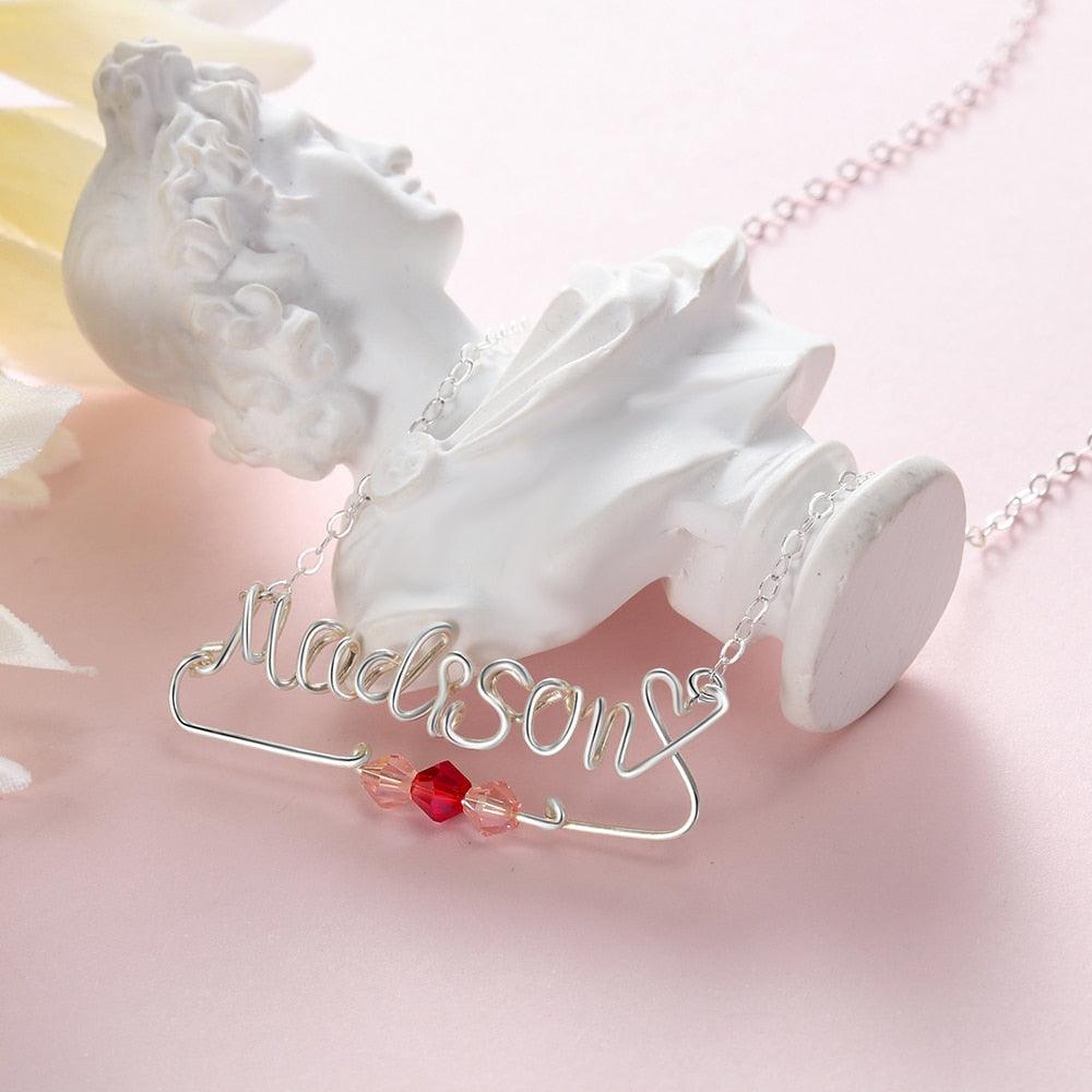 Handmade Nameplate Necklace Jewellery for Women - Personalized Jewel