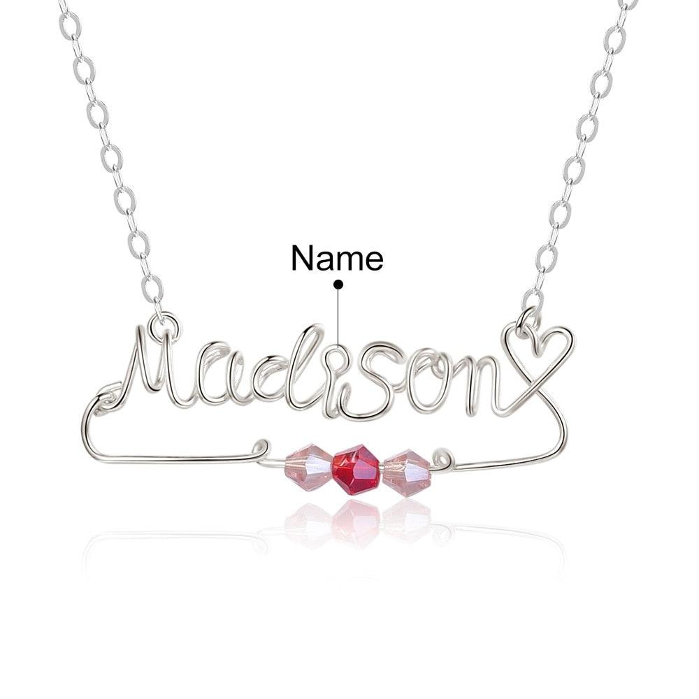 Handmade Nameplate Necklace Jewellery for Women - Personalized Jewel
