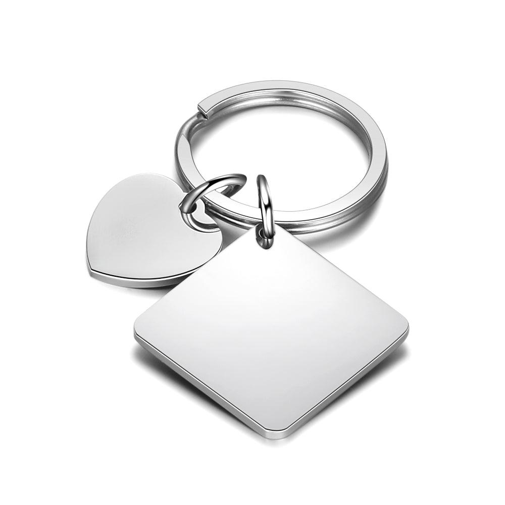 Personalised Keyring With Date Engraved - Personalized Jewel