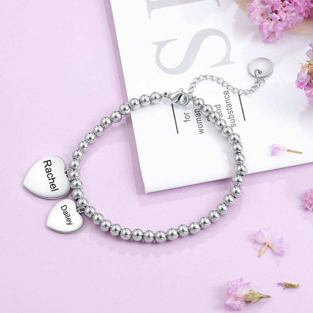 Personalized Charm Bracelet For Women’s Customized Jewelry - Personalized Jewel