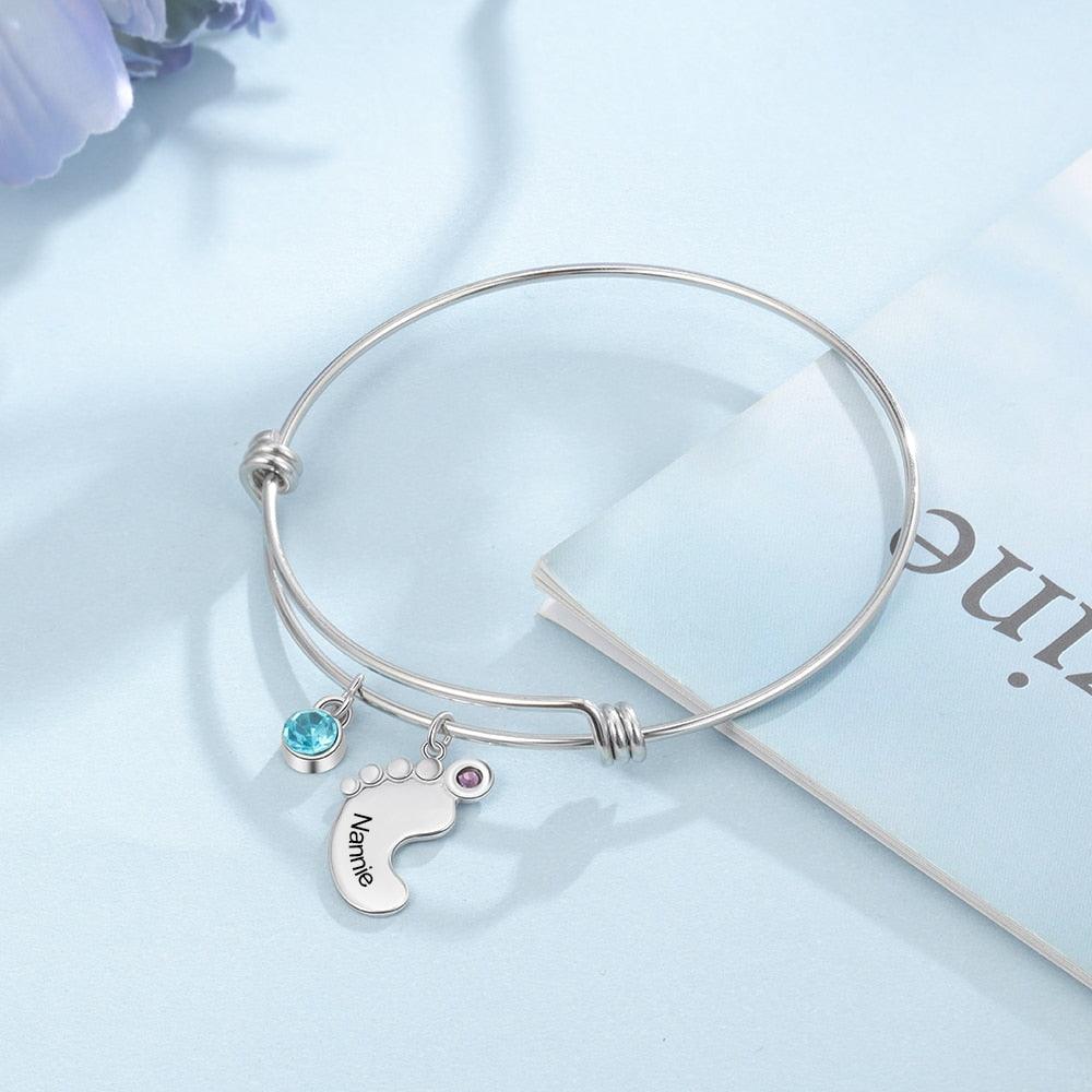 Personalized Jewellery for Women Baby Shower Gifts for Women Personalized Fashion Bracelet for Women - Personalized Jewel