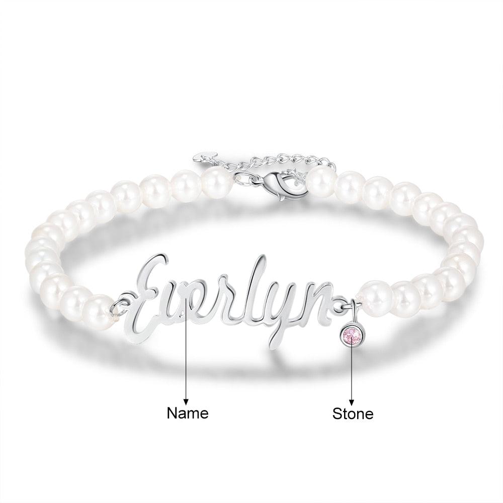 Personalized Nameplate Bracelet for Women Fashionable Accessory for Women - Personalized Jewel