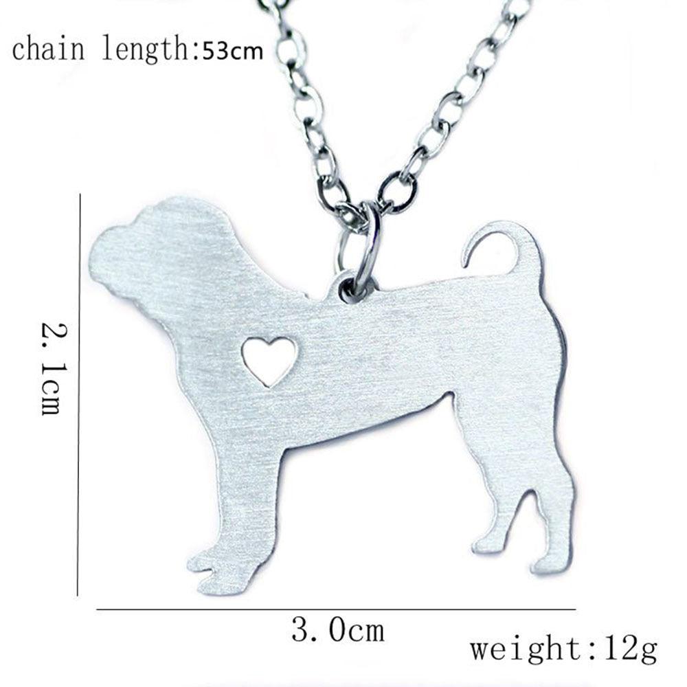 Personalized Stainless Steel Fox Terrier Puppy Pendant Necklace For Women, Christmas Gift For Dog Lovers - Personalized Jewel