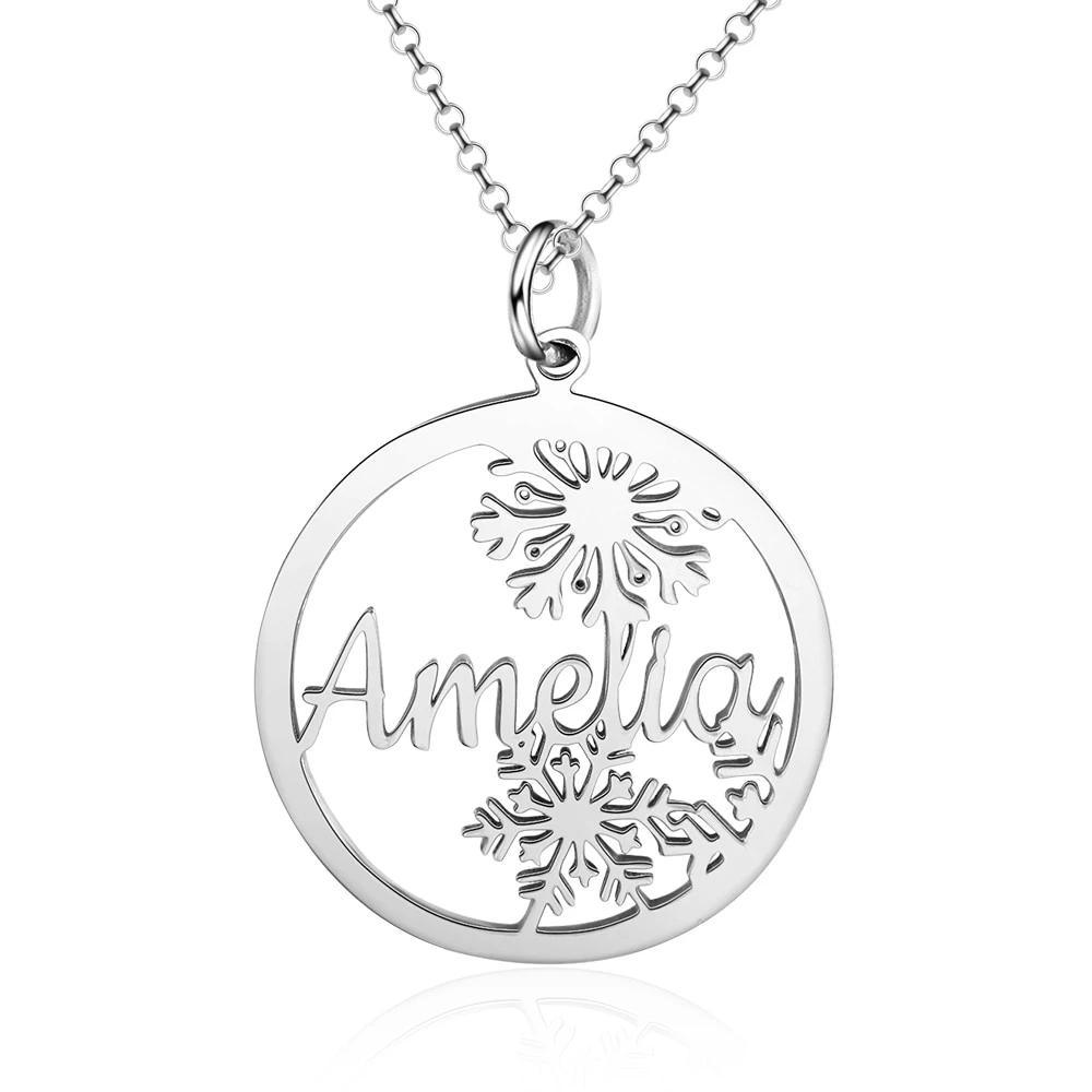 Personalized Women’s 925 Sterling Letter Jewelry Christmas Gift for Mom - Personalized Jewel