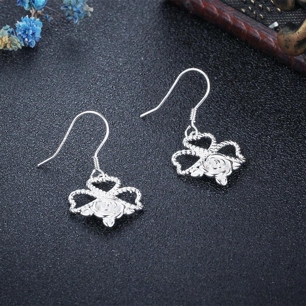 Rose Design Earrings for Women Accessories for Women - Personalized Jewel