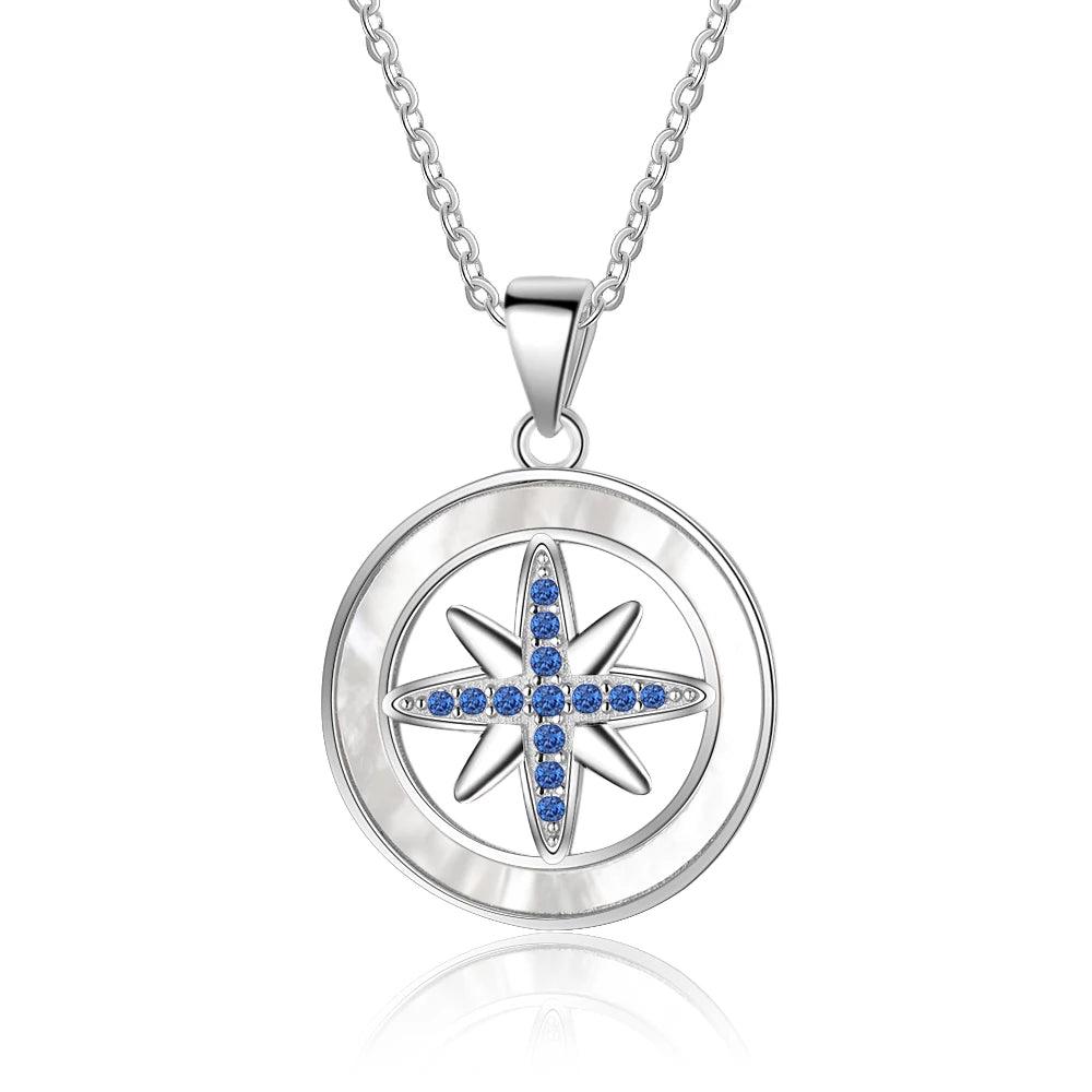 Snow Flower Silver Pendant Necklace For Women Accessories For Girls - Personalized Jewel