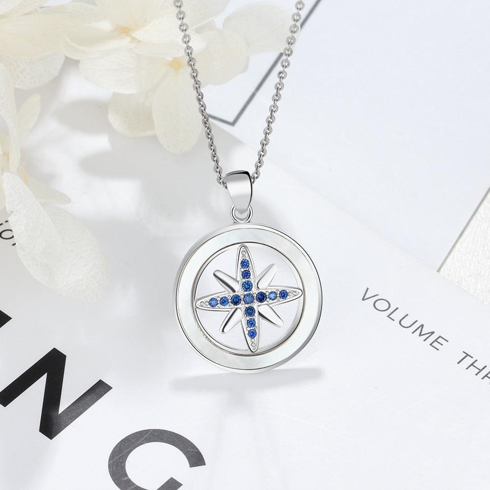 Snow Flower Silver Pendant Necklace For Women Accessories For Girls - Personalized Jewel