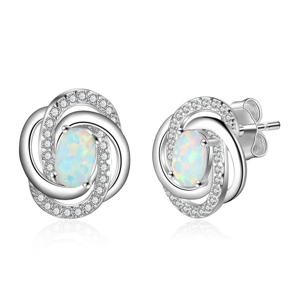Spiral Pattern Ear Stud Women Ear Jewelry - Personalized Jewel