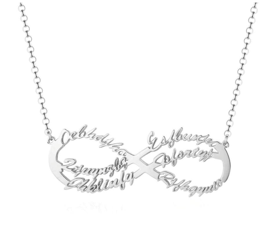 Sterling Silver Personalized Necklace for Women - Personalized Jewel