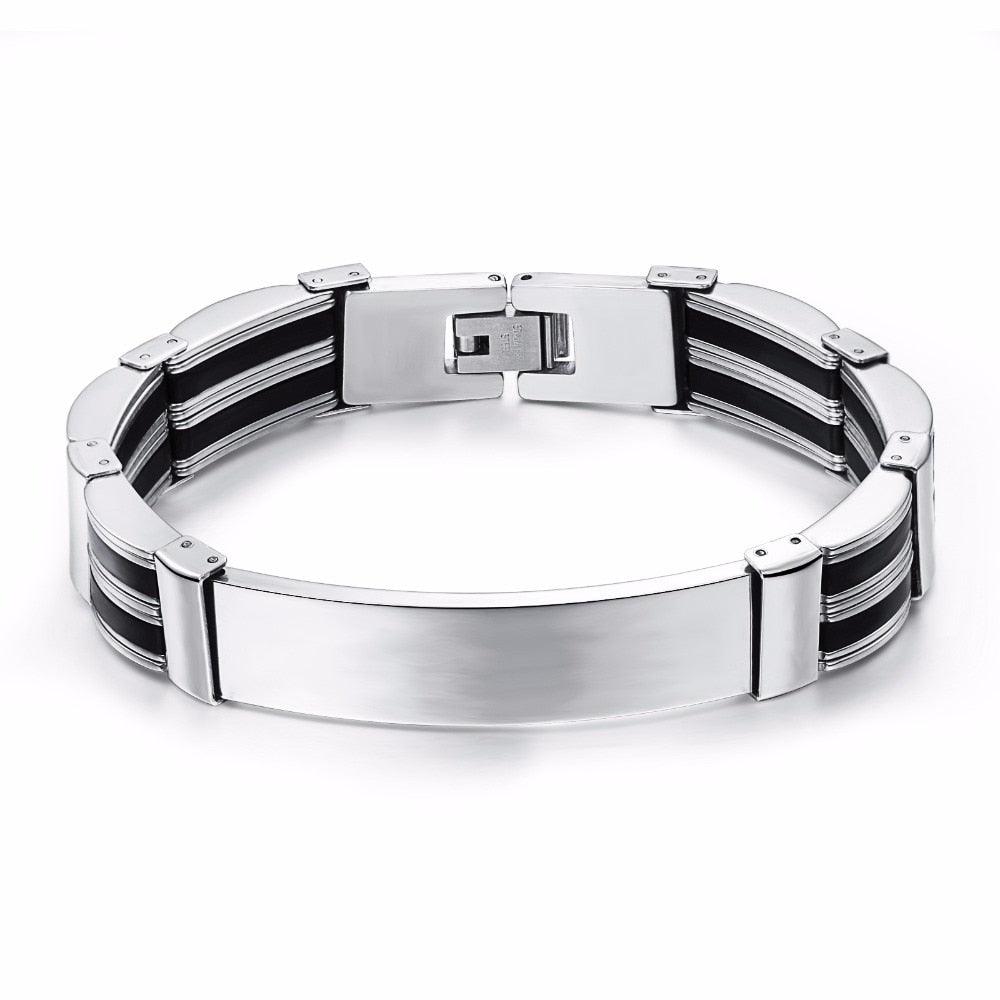 Titanium Steel Bracelet for Men - Personalized Bracelets for Men - Customizing Bracelet for Men - Personalized Jewel